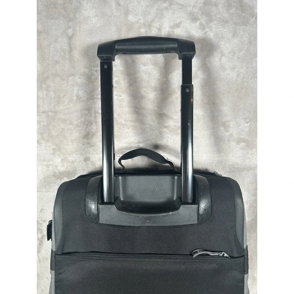 Oakley AP Tactical Field Gear Roller Carry On Gray Black Zipper Luggage Bag